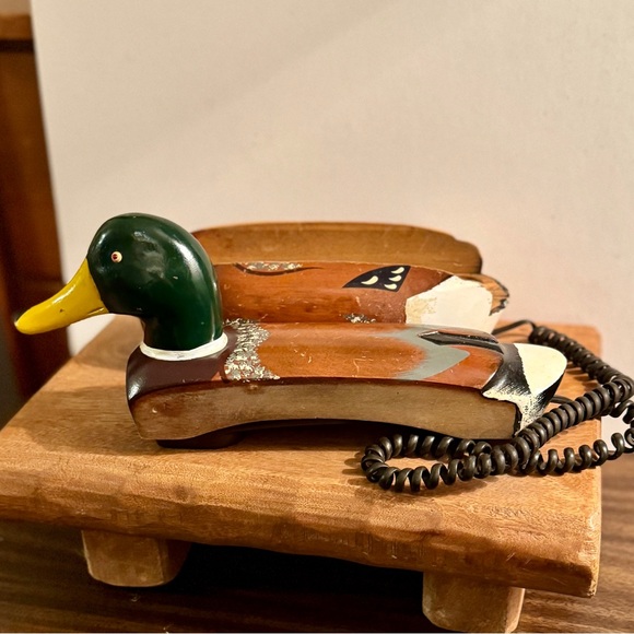 Vintage Wood Duck Phone ~ Jersey Shore Phone - Picture 5 of 7